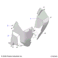 BODY: FRONT MUD GUARDS - 2026 POLARIS SPORTSMAN 1000 ULTIMATE 49S