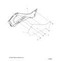 BODY: RIGHT HAND SIDE PANEL HEAT SHIELD AND HARDWARE 2 UP - 2020 POLARIS SPORTSMAN 570 X2