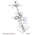 STEERING: POST (2) - 2023 POLARIS SPORTSMAN TOURING 570