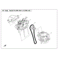 CYLINDER/CYLINDER HEAD ASSY - 2018 CFMOTO CFORCE 500 S