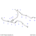 ENGINE: COOLING SYSTEM HOSES - 2021 POLARIS SPORTSMAN 450 HO