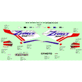 DECAL PEARL WHITE - 2023 CFMOTO ZFORCE 950 HO EX