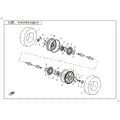 FRONT WHEEL ASSY - 2017 CFMOTO ZFORCE 500