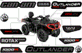 BODY - FEATURE DECALS - 2018 CAN AM OUTLANDER MAX 4X4 XT P 1000R - TIMELESS BLACK METALLIC