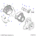 BODY: CLUTCH COVER - 2023 POLARIS SPORTSMAN TOURING 850 48"