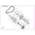 CVT ASSY - 2020 CFMOTO ZFORCE 500