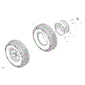 DRIVE - FRONT WHEELS - 2026 CAN AM MAVERICK SPORT 1000R EFI X RC - HYBRID WHITE PEARL - 64" WIDTH - (2)