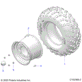 WHEELS: REAR TIRE - 2021 POLARIS SPORTSMAN 570 X2