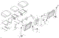 BODY - SEAT - FRONT SECTION - 2025 CAN AM DEFENDER MAX HD10 TEX - STEALTH BLACK - 65" WIDTH CALI