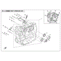 RIGHT CRANKCASE ASSY. - 2018 CFMOTO CFORCE 400