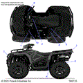 BODY: DECALS STANDARD - 2025 POLARIS SPORTSMAN 570 EPS EBS TRAIL