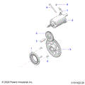 ENGINE: STARTER DRIVE - 2021 POLARIS SPORTSMAN 570 HUNTER EDITION