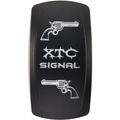 Dash Switch Rocker Face Turn Signal Vertical XTC By XTC Power