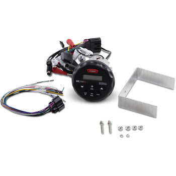 Powered Bluetooth® AM FM Gauge Mount Radio 180 Watt by Mb Quart