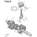CRANKSHAFT AND PISTONS - 2019 CAN AM MAVERICK TURBO R