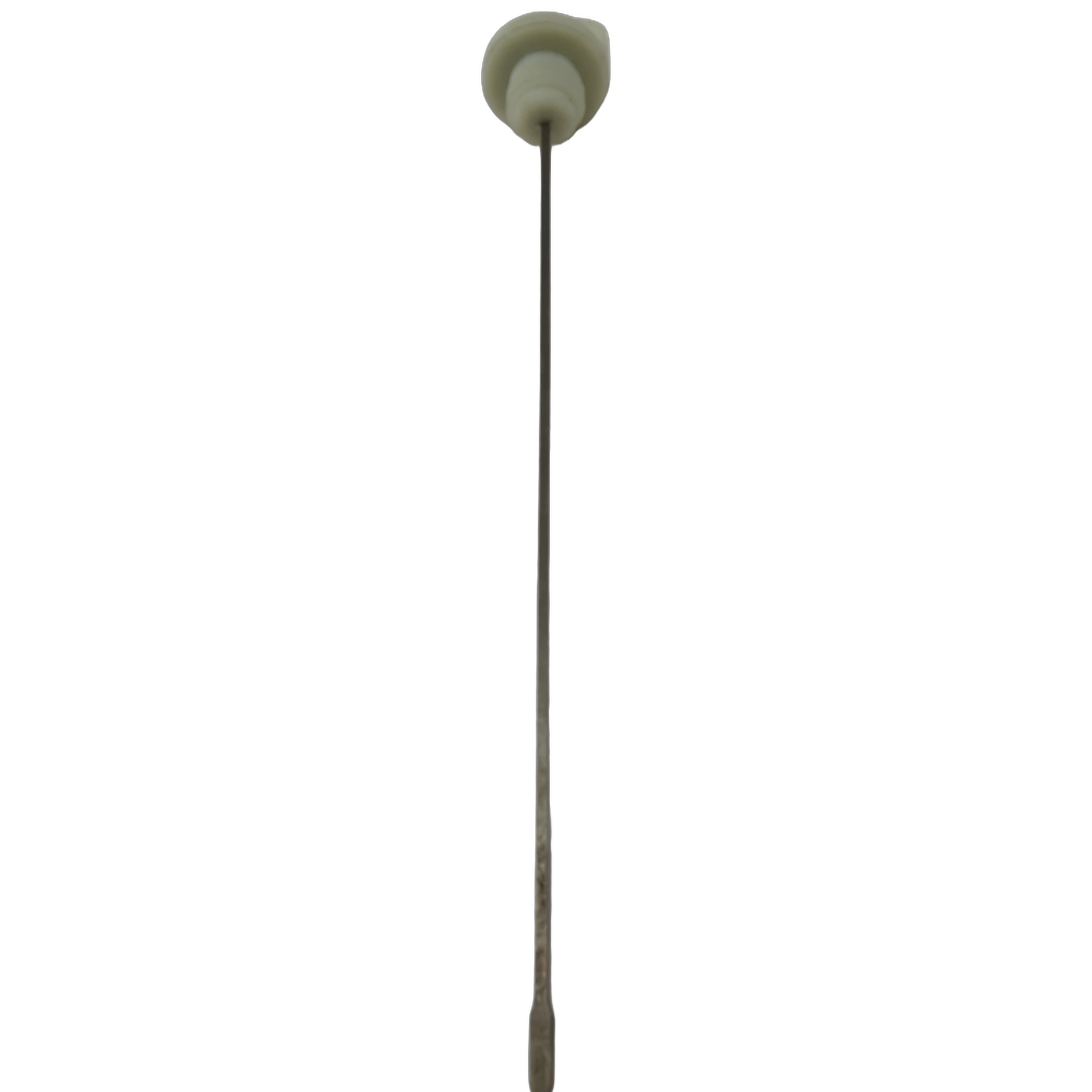 Black metal oil dipstick with beige plastic handle for CFMOTO vehicles.