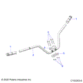 STEERING: HANDLEBAR - 2020 POLARIS SPORTSMAN 850 HIGH LIFTER