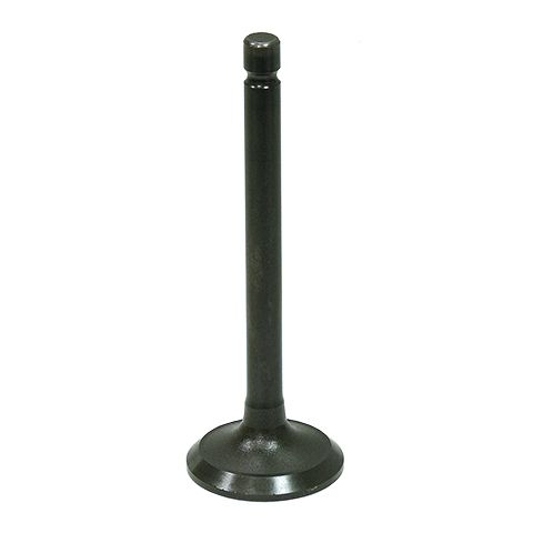 The Yamaha Breeze/Raptor/Grizzly Exhaust Valve by Bronco, featuring a flat, circular base and straight stem, is essential for optimal UTV engine performance and stands upright on a white background.