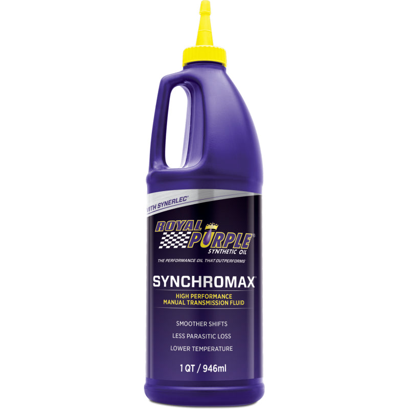 Royal Purple Synchromax Synthetic Manual Transmission Fluid 1 Quart - RLP06512
