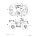 BODY: DECALS - 2019 POLARIS SPORTSMAN 1000 XP 48