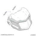 BODY: HEADLIGHT POD PLUGS - 2023 POLARIS SPORTSMAN 850 EPS 48"