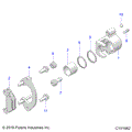 BRAKES: REAR CALIPER - 2021 POLARIS SPORTSMAN TOURING 850 48"