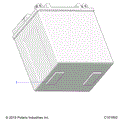 ELECTRICAL: BATTERY PADS - 2020 POLARIS SPORTSMAN 850 48" TRAIL
