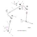 SUSPENSION: STABILIZER BAR REAR - 2017 POLARIS ACE 570 SP