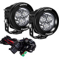 Light Cannon CG2 3 3 4" Multi LED Clear Lens by Vision X
