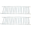 Tire Chains V Bar 2 Space 14" with x 54" L Pair by Kimpex