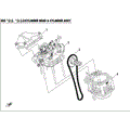 CYLINDER HEAD AND CYLINDER ASSY - 2017 CFMOTO CFORCE 500 HO