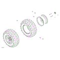 DRIVE - REAR WHEELS - XT - 2021 CAN AM COMMANDER MAX 1000R EFI DPS / XT