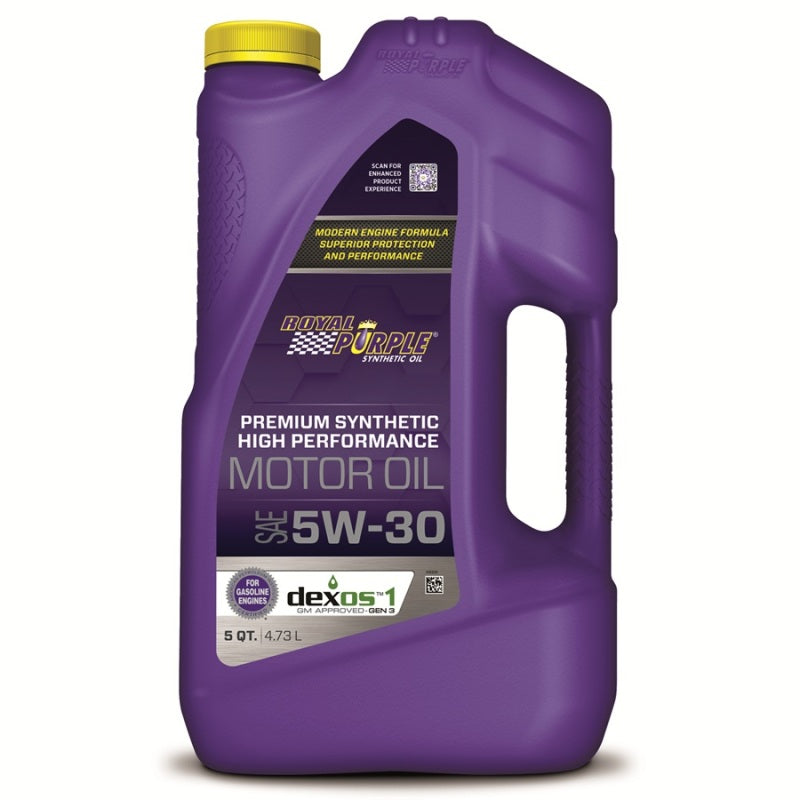 Royal Purple RLP53530 Premium Synthetic 5W-30 Motor Oil - 5 Quart