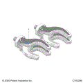 BODY: LOCK AND RIDE RATCHET GRIP - 2021 POLARIS SPORTSMAN 570 HUNTER EDITION