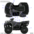 BODY: DECALS - 2023 POLARIS SPORTSMAN 570
