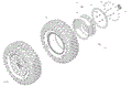 DRIVE - REAR WHEELS - 2023 CAN AM COMMANDER MAX 1000R EFI XT P