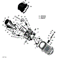 CYLINDER HEAD FRONT - HD10 - 2017 CAN AM TRAXTER MAX
