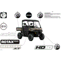 BODY - DECALS - 2024 CAN AM DEFENDER HD10 XT - WILDLAND CAMO - 64" WIDTH CALI