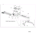 BRAKES: FRONT BRAKE LEVER and MASTER CYLINDER - 2025 POLARIS SPORTSMAN 850 48"
