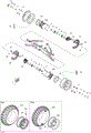 DRIVE SYSTEM FRONT - 2015 CAN AM DS 450 EFI X XC / X MX