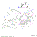 BODY: FRONT CAB - 2021 POLARIS SPORTSMAN 450 HO EPS