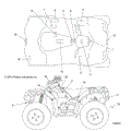 BODY: DECALS - 2015 POLARIS SPORTSMAN 1000 XP