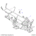 CHASSIS: FRAME - 2022 POLARIS SPORTSMAN TOURING 570 EPS