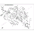 LEFT CRANKCASE COVER ASSY. - 2022 CFMOTO ZFORCE 800 Trail