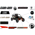 BODY - DECALS - 2023 CAN AM MAVERICK TURBO RR X MR
