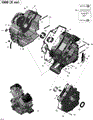 CRANKCASE _01R1507 - 2015 CAN AM OUTLANDER EFI X MR
