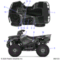 BODY: DECALS - 2020 POLARIS SPORTSMAN 450 HO UTILITY