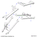 SUSPENSION: REAR CONTROL ARMS - 2026 POLARIS SPORTSMAN 850 48"