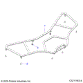 BODY: FRONT RACK - 2023 POLARIS SPORTSMAN 450 HO UTILITY 50S