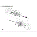 REAR WHEEL ASSY - 2017 CFMOTO CFORCE 500 HO